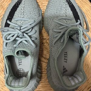 Yeezy Women's Gray and Black Sneakers